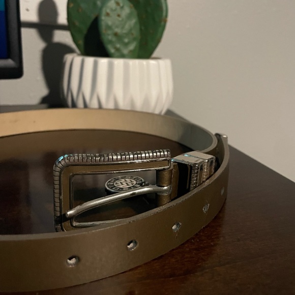 Great Used Condition M Streets Ahead Italian Leather Belt - Picture 11 of 14